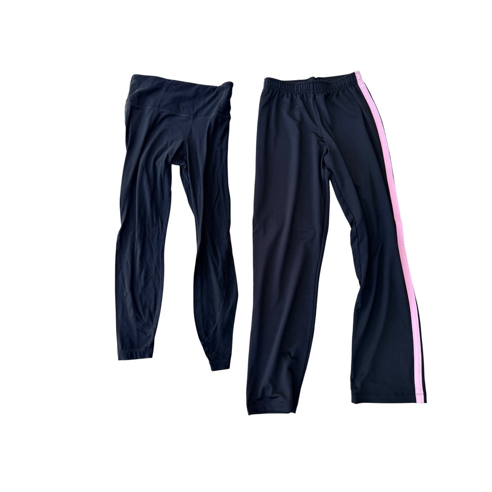 Athleta Leggings Track Pants Bundle Black Pink Sz S Activewear Yoga‎ Gym Sporty